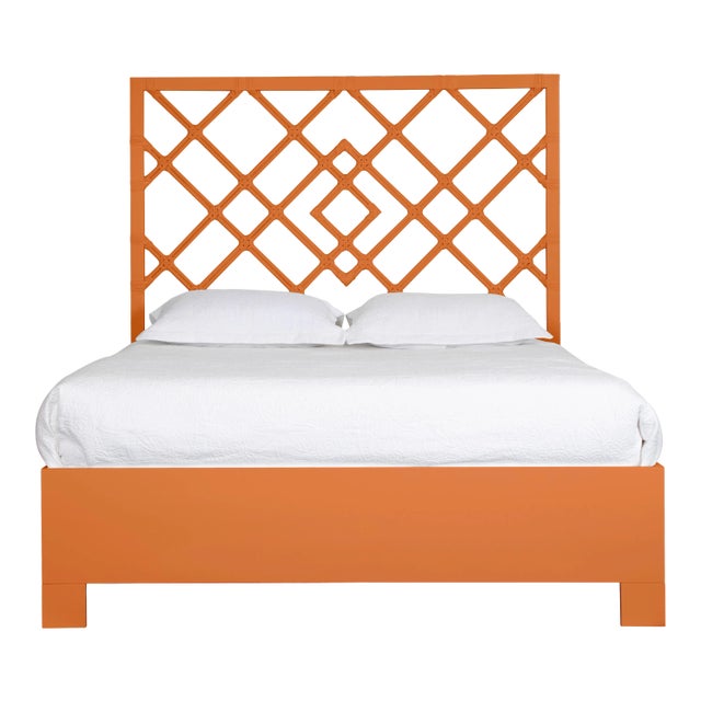 Darien Bed Queen - Orange For Sale