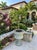 Large Neoclassical Scalloped Green Marble Garden Urn Planter For Sale In West Palm - Image 6 of 12