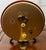 Ruby Red Vtg. Elgin Alarm Clock Germany Mother of Pearl Dial Solid Brass Accents Mechanical Wind Works For Sale - Image 8 of 10
