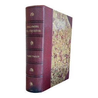 Mark Twain First Edition Following the Equator, a Journey Around the World the American Publishing Company 1897 For Sale