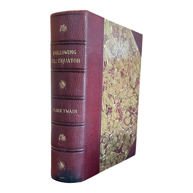 Mark Twain First Edition Following the Equator, a Journey Around the World the American Publishing Company 1897 For Sale
