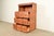 Antique Mission Oak Arts & Crafts 9-Drawer File Cabinet With Barrister Bookcase, Circa 1900 For Sale In South Bend - Image 6 of 17