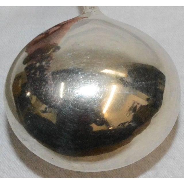 Sterling Silver Ladle With Floral Design For Sale In Nashville - Image 6 of 7