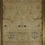 Traditional Antique Charles II Band Sampler, 1672, by e.y For Sale - Image 3 of 18