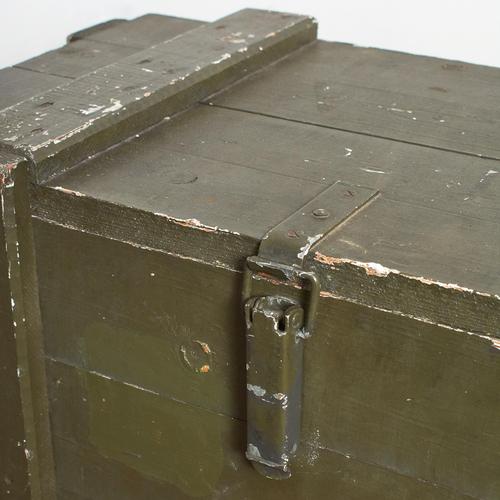 Military Medical Storage Chest in Wood, Belgium, 1940s For Sale - Image 7 of 8