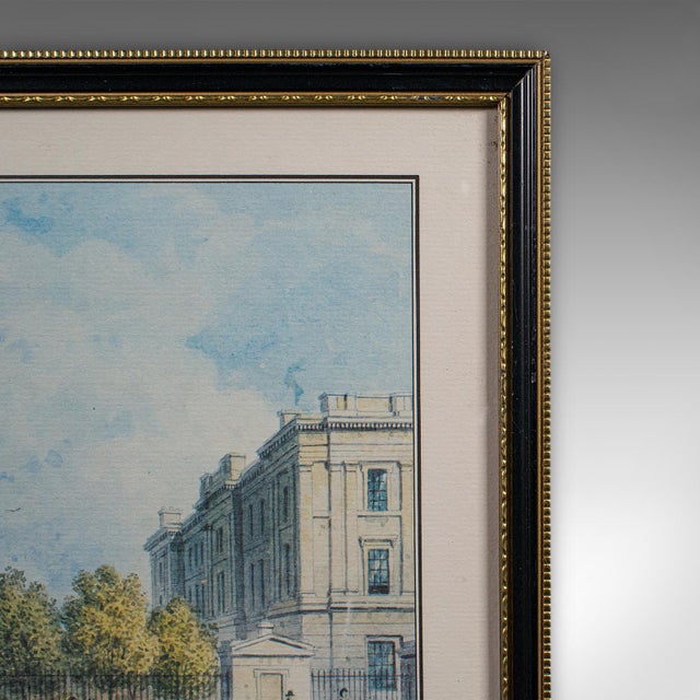 Glass Antique Hospital Picture, St Thomas' London, Engraving, Art, Medical, Victorian For Sale - Image 7 of 9