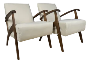 Mid-Century Armchairs, Yugoslavia, 1970s, Set of 2