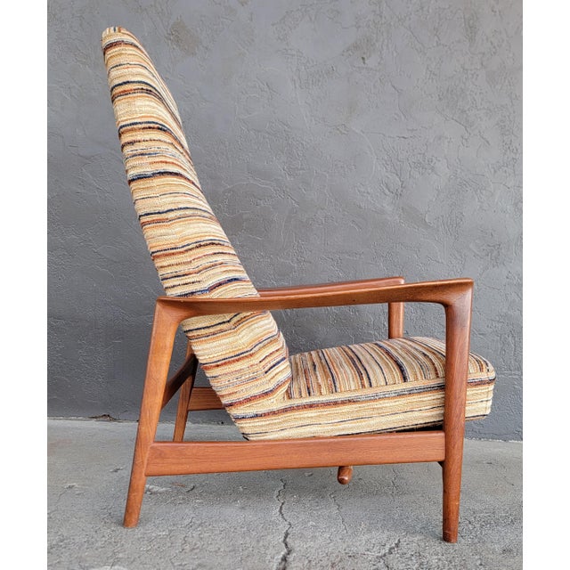 Mid-Century Modern Folke Ohlsson for Dux Reclining Lounge Chair For Sale - Image 3 of 9