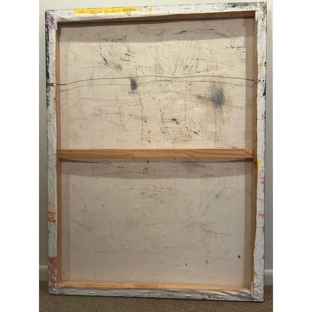 Up We Go, Original Contemporary Abstract Expressionist Collage By, Ellen Reinkraut Mixed Media For Sale - Image 4 of 5