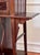 Art Nouveau Walnut Display or Music Cabinet With Beveled Glass and Easel Stand, C. 1910s For Sale - Image 15 of 17