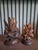 Antique Black Forest Hand-Carved Linden Wood Bird Vase Holders, 1890s, Set of 2 For Sale - Image 11 of 11