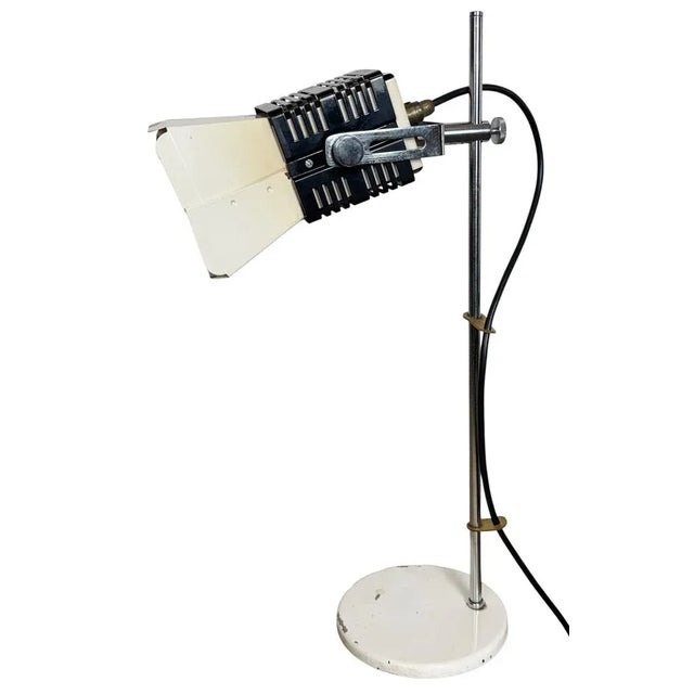 Vintage Beige Table Lamp, 1970s For Sale - Image 18 of 18