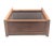 1970s Teak Wood Flip Lid Box With Glass Front For Sale - Image 10 of 10