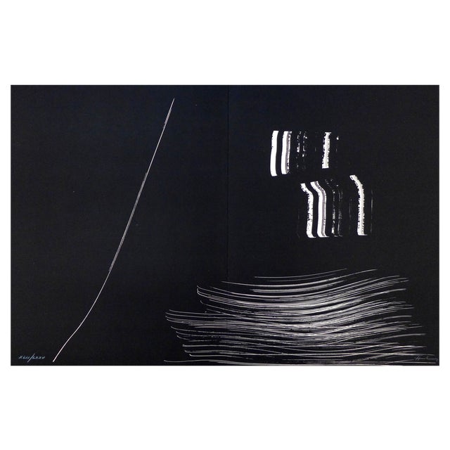 Hans Hartung, Farandole IV, 1971, Original Lithograph For Sale