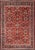 Early 20th Century Antique Persian Mahal Rug With All-Over Sub-Geometric Design in Red Background For Sale - Image 13 of 13
