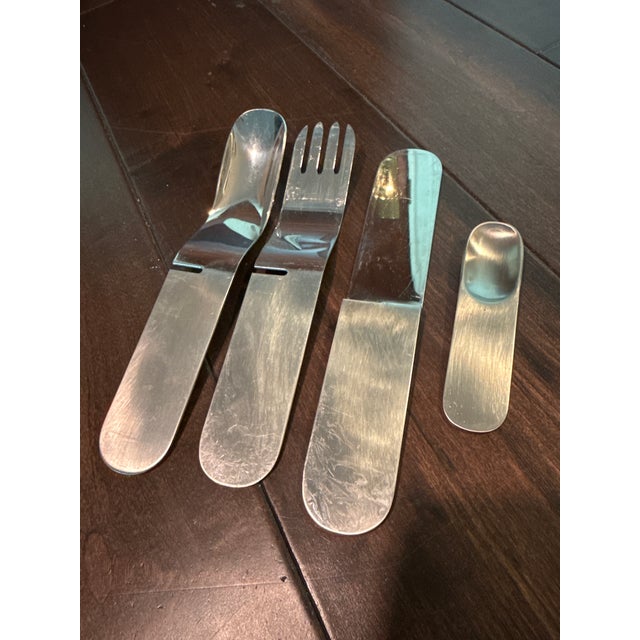 Villeroy & Boch 1970s Villeroy & Boch Modernist Flatware Utensils Set - 47 Pieces For Sale - Image 4 of 5