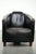 Lovely cowhide aviator armchair in rugged black vintage cowhide with a bold and rich patina. : This lovely Aviator...