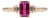 Pink Tourmaline Ring With Earth-Mined Diamond Accents: Solid 14k Gold, 7x4mm, Size 6.75 For Sale