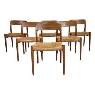 Niels Otto Moller Dining Chairs – Set of 6 For Sale