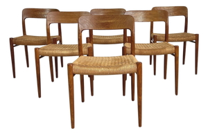 Niels Otto Moller Dining Chairs – Set of 6