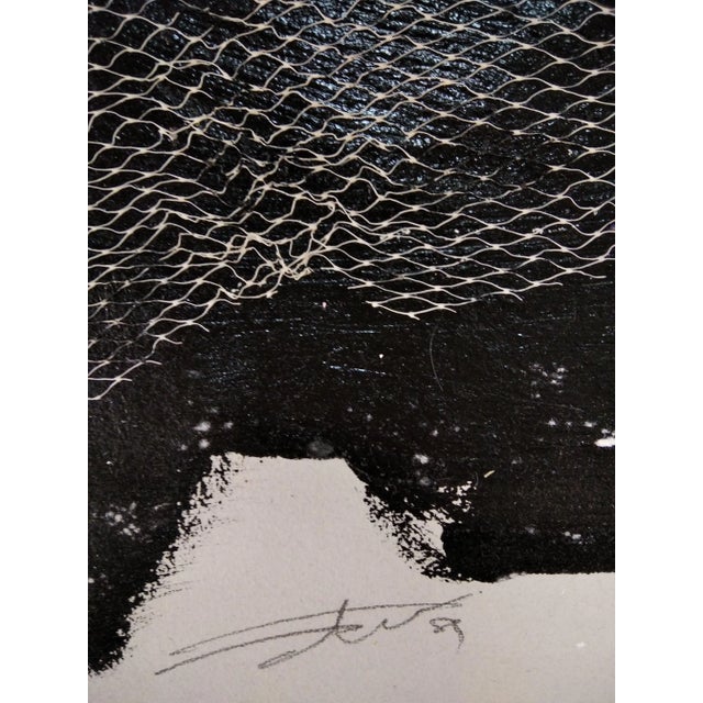 Joaquim Falcó, Untitled, 1989, Mixed Media on Paper, in Flawless conditions. Designed 1980 to 1989 This piece has an...