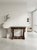 French Charles X Period Mahogany and Marble Console Table For Sale - Image 4 of 6