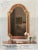 Glass Large Queen Anne Gilded Glass Mirror For Sale - Image 7 of 11