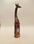 African 1980s Wooden Giraffe Hand Carved in Kenya For Sale - Image 3 of 5