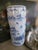 Blue and White Willow Chinoiserie Umbrella Stand For Sale - Image 4 of 8