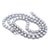 A timeless diamond necklace crafted in 18ct white gold, featuring an elegant line of round brilliant cut diamonds that...
