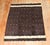 Mid-Century Modern Antique Black Turkish Mohair Rug - 4'7" x 5'9" For Sale - Image 3 of 7