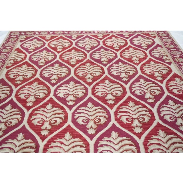 Turkish Sumak Rug 8' X 10' For Sale - Image 11 of 11