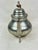 Vintage Colonial Williamsburg Stieff pewter teapot featuring a walnut handle and three footed scroll legs. This is a pre-...
