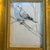 Contemporary original parakeet drawing by Anna Heigh. Signed and framed. 5x7 or approximately 9.5x11.5 framed. Check out...