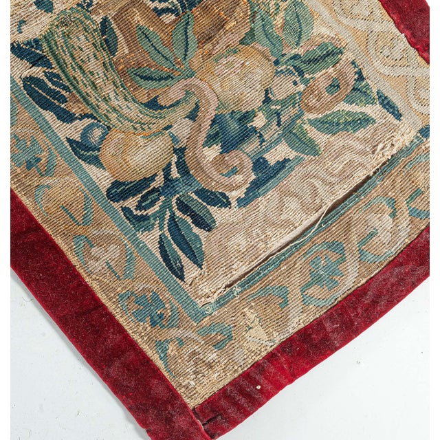 Mid-Century Modern Doris Leslie Blau Antique Tapestry Fragment Runner For Sale - Image 3 of 8