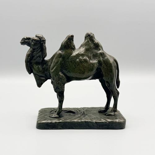 Alfred Barye, Bactrian Camel, Bronze For Sale - Image 9 of 10