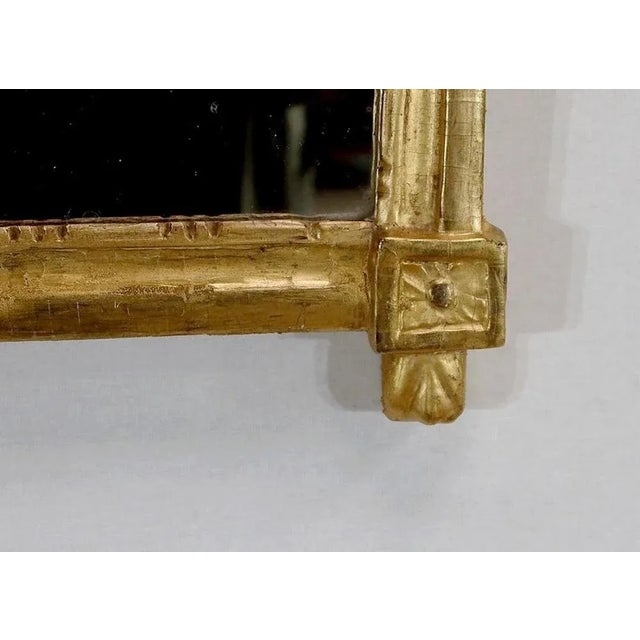 Early 20th Century Golden Wood Mirror in the Style of Louis XVI For Sale - Image 10 of 18