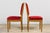 French Louis XVI Style Dining Chairs W/ Red Velvet - Set of 6 For Sale - Image 13 of 18