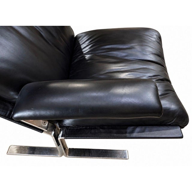 Vittorio Introini for Saporiti Italia P60 Lounge Chair & P61 Ottoman, Italy 1970 For Sale - Image 10 of 14