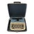 1950s Royal Aristocrat Blue and Cream Portable Typewriter With Case For Sale