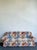 Shabby Chic Vintage Undersea Printed Three Seat Sofa For Sale - Image 3 of 12