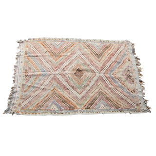 Vintage Jajim Rug - 4' x 5'9" For Sale