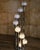 Mid-Century Modern 1970s Italian Waterfall Murano Floor Lamp For Sale - Image 3 of 8