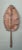 This vintage metal botanical leaf sculpture translates the graceful structure of a natural leaf into a dimensional...