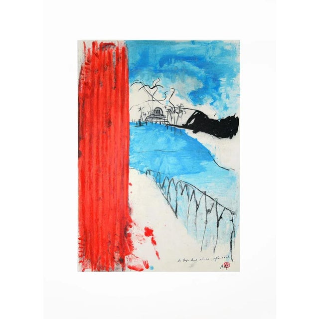 Bonjour Matisse - Original 5 Lithographs Portfolio by Piero Pizzi Cannella-2007 2007 For Sale - Image 13 of 13