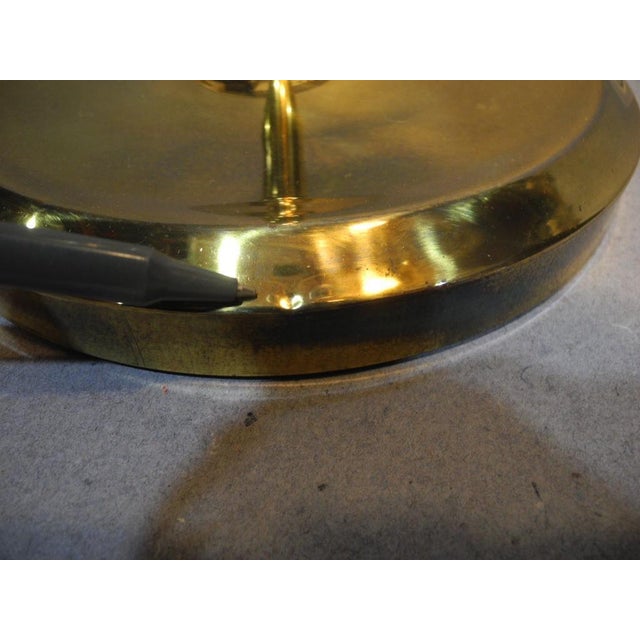 Gold Mid-Century Modern Brass Sputnik Spherical Table Lamp, 1960s For Sale - Image 8 of 18