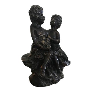 1970s Greek Revival Bronze Statuary For Sale