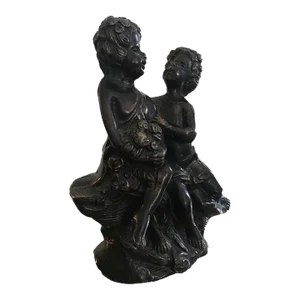 1970s Greek Revival Bronze Statuary