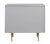 2020s Trident Grey Nightstand For Sale - Image 5 of 10