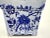 Vintage Chinoiserie Blue and White Small Planter For Sale In Little Rock - Image 6 of 10
